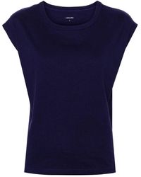 Lemaire - Cap Sleeve T-shirt - Lyst