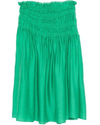 Tory Burch - Shirred Skirt - Lyst