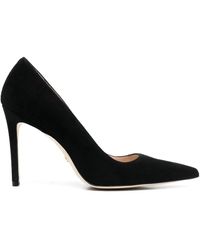 Stuart Weitzman - 105mm Pointed Leather Pumps - Lyst