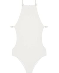 Courreges - Cut-Out Swimsuit - Lyst