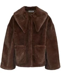 By Malene Birger - Jacquie Faux Fur Jacket - Lyst