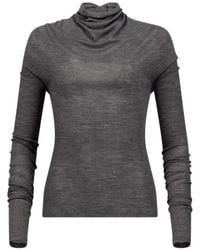 Victoria Beckham - High Neck Sweater - Lyst