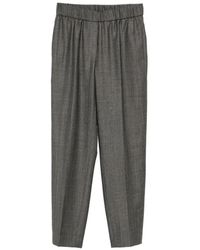 Peserico - Prince Of Wales Check Trousers - Lyst
