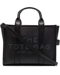 Marc Jacobs - Elegant Leather Medium Tote Handbag For Fall/Winter 2024 - Lyst