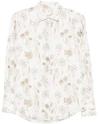 Amina Rubinacci - Camicia Stampa Floreale - Lyst