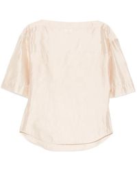 Filippa K - Short-Sleeve Blouse - Lyst