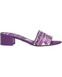 Dolce & Gabbana - Slide Con Ricamo - Lyst