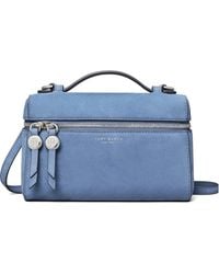 Tory Burch - Romy Nubuck Slim Top Handle - Lyst