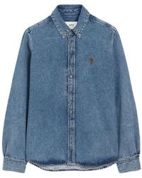 Ami Paris - Adc Denim Shirt - Lyst