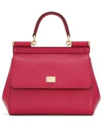 Dolce & Gabbana - Sicily Small Bag Stampa Dauphine - Lyst