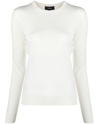 Theory - Crew Neck Pullover - Lyst