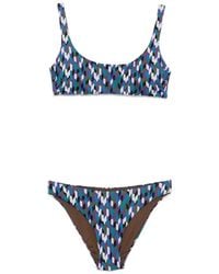 Fisico - Multicolor Print Bikini Set - Lyst