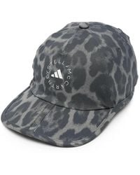adidas - Leopard-Pattern Logo-Print Baseball Cap - Lyst