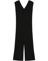 Alpha Studio - Tailored Knit Jumpsuit - Lyst