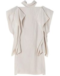 Lanvin - Pleated Top - Lyst