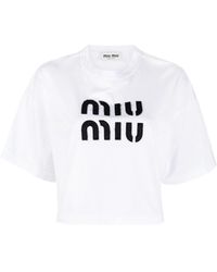 Miu Miu Tops for Women | Online Sale up to 50% off | Lyst
