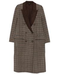 Rag & Bone - Manteau Croisé À Carreaux - Lyst