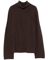 Alpha Studio - High Neck Sweater - Lyst