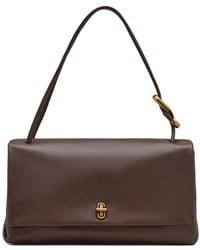 Marc Jacobs - Shoulder The Large Dual Chocolate - Lyst