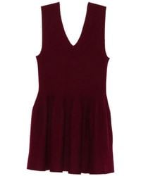 Lisa Yang - Knit Mini Dress - Lyst