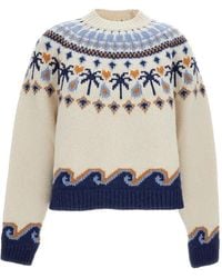 Alanui - Jacquard-Knit Sweater - Lyst