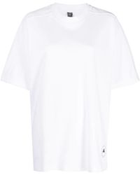 adidas By Stella McCartney - Logo-print Cotton-blend T-shirt - Lyst