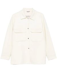 Herno - Shacket Resort In Double Faced Pure Wool - Lyst