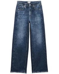 Rag & Bone - Miramar Denim-Effect Trousers - Lyst