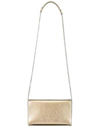 Brunello Cucinelli - Metallic Leather Bag - Lyst