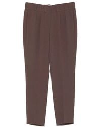 Brunello Cucinelli - Trousers - Lyst