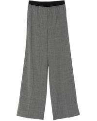 Alpha Studio - Elasticated-waistband Trousers - Lyst