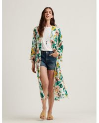 Lucky Brand Botanical Duster Kimono - Multicolor