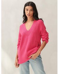 lucky brand pink sweater