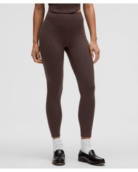 lululemon - Softy Suedey High-Rise Tight 25" - Lyst