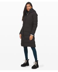 lululemon athletica Sleet Street Long Jacket - Black