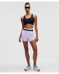 lululemon - Go Further Super-High-Rise Split Short 3" - Lyst