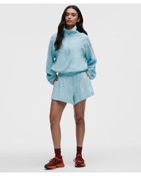 lululemon - – Seersucker High-Rise Pleated Shorts – 3.5" – /Pastel – Size Large - Lyst