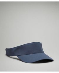 lululemon - Removable Sweatband All-sport Visor Hat - Color Blue - Size L/xl - Lyst