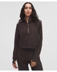 lululemon - – Scuba Oversized Half-Zip Hoodie – – Size Medium/Large - Lyst