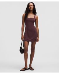 lululemon - – Wunder Under Smoothcover Dress Light Support, A/B Cup – – Size 4 - Lyst