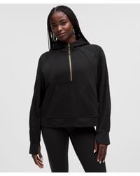 lululemon - – Scuba Evolve Oversized Half-Zip Hoodie – – Size Large - Lyst