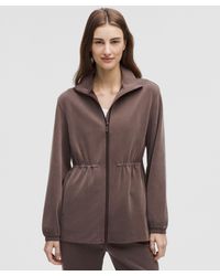 lululemon - Softstreme Cinch-Waist Full-Zip Jacket - Lyst