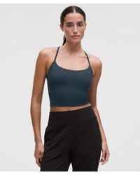 lululemon - – Flow Y Cropped Tank Top Light Support, B/C Cup – – Size Large - Lyst