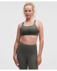 lululemon - Ultralu Square-Neck Workout Bra - Lyst