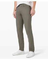 lululemon - Abc Classic-fit 5 Pocket Trousers 34"l Warpstreme - Color Grey - Size 29 - Lyst