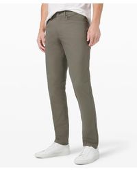 lululemon - Abc Classic-fit 5 Pocket Trousers 34"l Warpstreme - Color Grey - Size 29 - Lyst