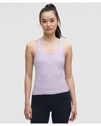 lululemon - – Swiftly Tech Racerback Tank Top 2.0 Waist Length – /Pastel – Size 14 - Lyst