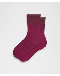 lululemon - Power Stride Crew Socks Ombre - Lyst