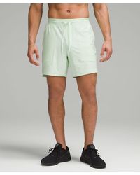 lululemon - License To Train Linerless Shorts Pique - 7" - Color Green - Size L - Lyst