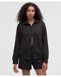 lululemon - – Smooth Spacer Oversized Full Zip Hoodie – – Size Large - Lyst